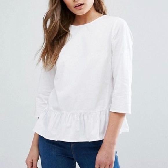 new look ruffle top
